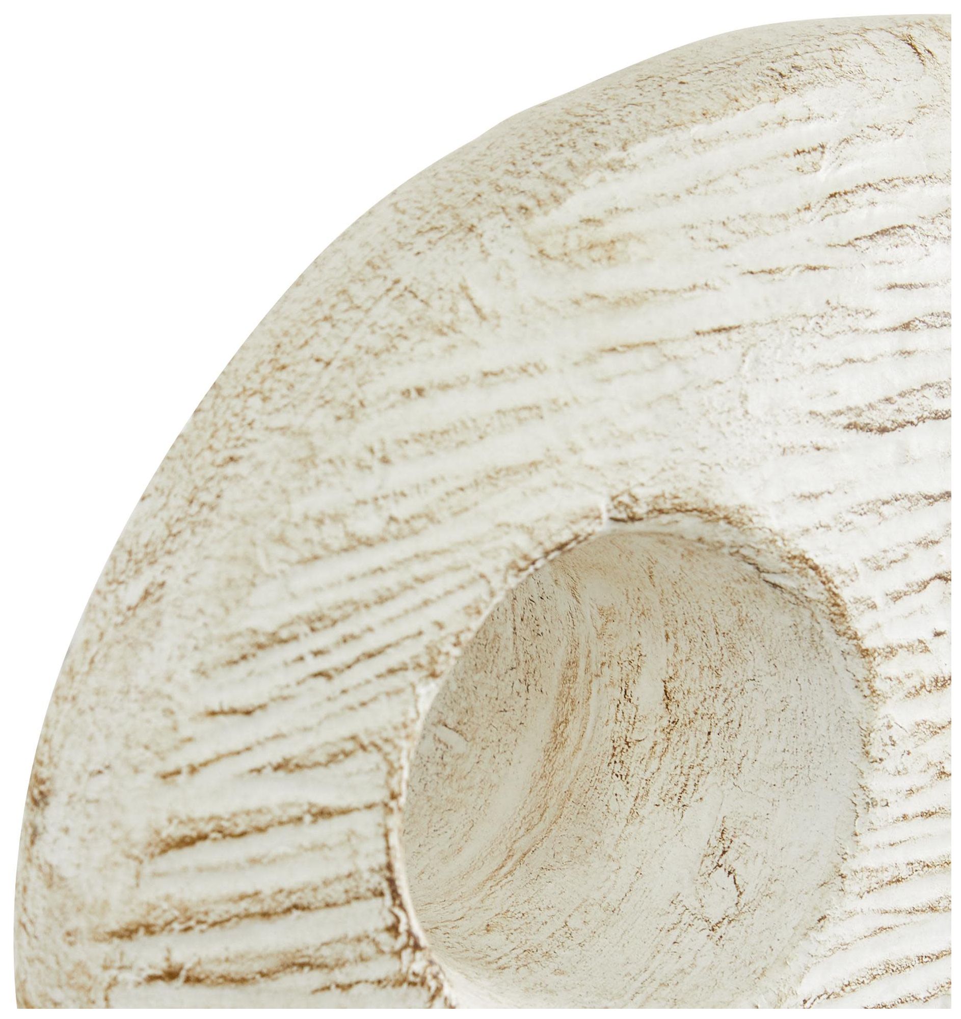 Image 3 White Ceramic Coastal Sculpture, S/2 13", 9"H more views