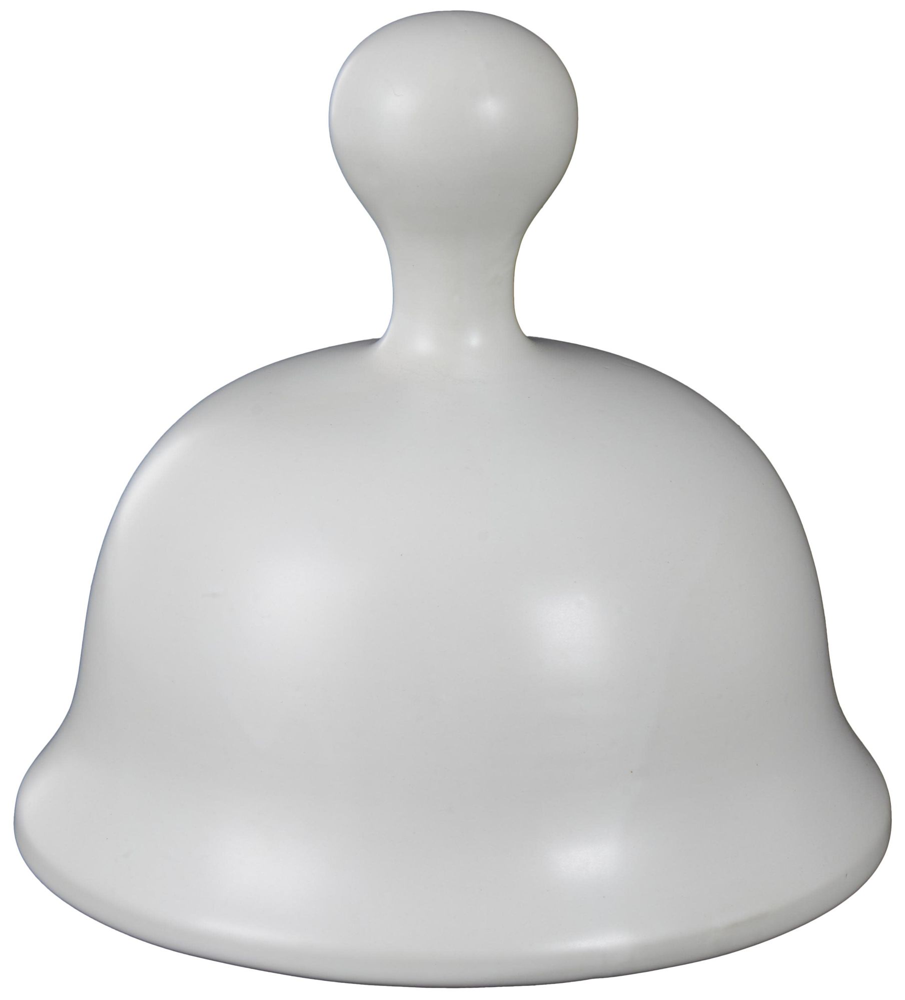 Image 3 White Ceramic Modern Decorative Jars, 12" x 12" x 25" more views