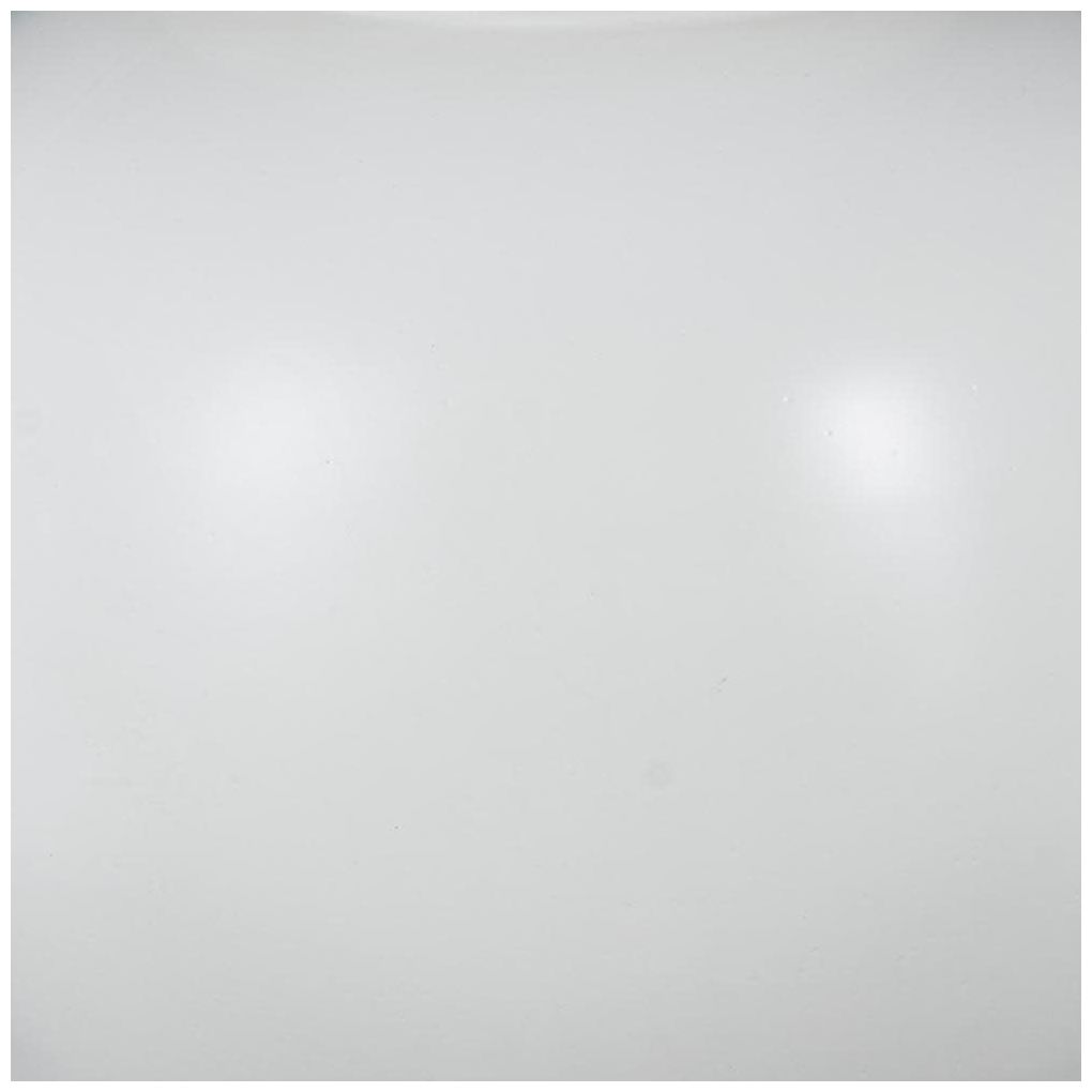 White Ceramic Modern Decorative Jars, 12" x 12" x 25"