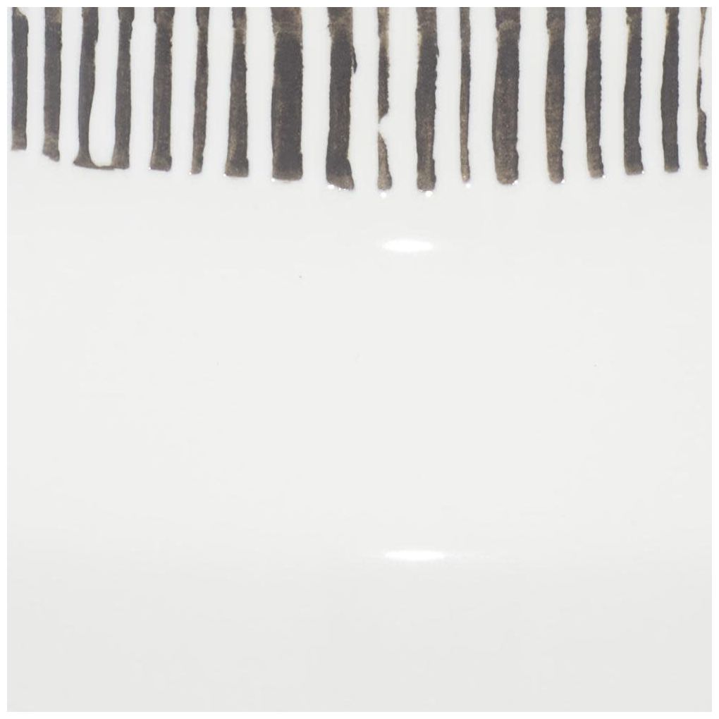 Image 6 White Ceramic Modern Vase, 6" x 6" x 22" more views