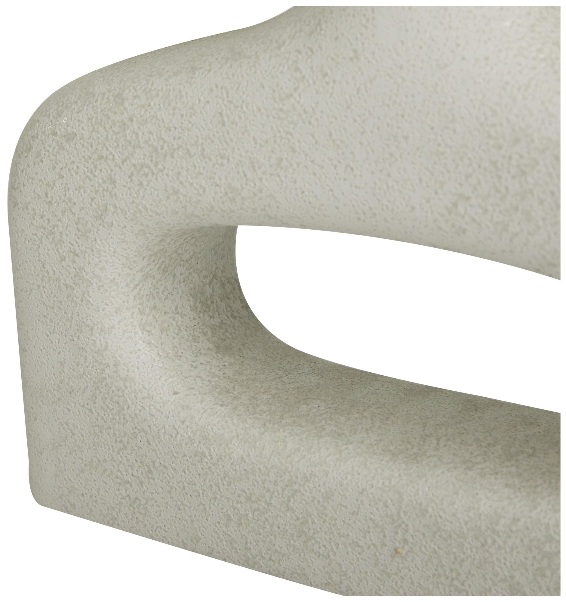 Image 3 White Ceramic Modern Vase, S/2 16", 13"H more views