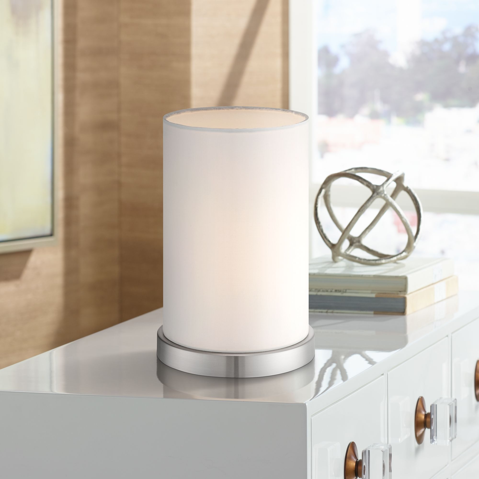 modern cylinder table lamp