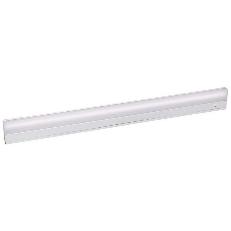 Image 1 White Direct Wire Fluorescent 33 inch Under Cabinet Light