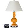 White Empire Apothecary Lamp - 2 Outlets and 2 USBs in Carnival