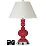 White Empire Apothecary Lamp - 2 Outlets and 2 USBs in Samba