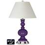 White Empire Apothecary Lamp - 2 Outlets and USB in Acai