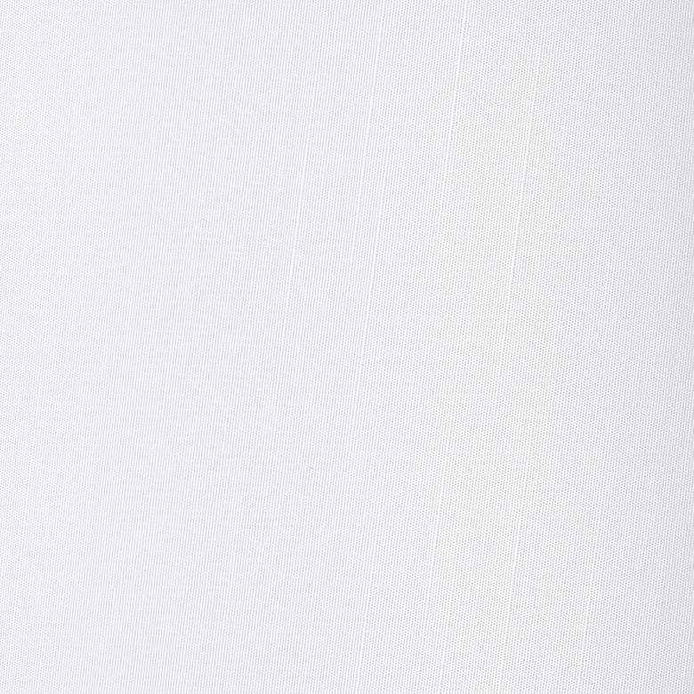 White Fabric Hardback Lamp Shade 15x16x11 (Spider) more views