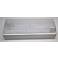 White Finish 14" Wide Fluorescent Wall Mount