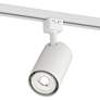White Finish 15 Watt LED Cylinder Track Light Head for Juno Systems