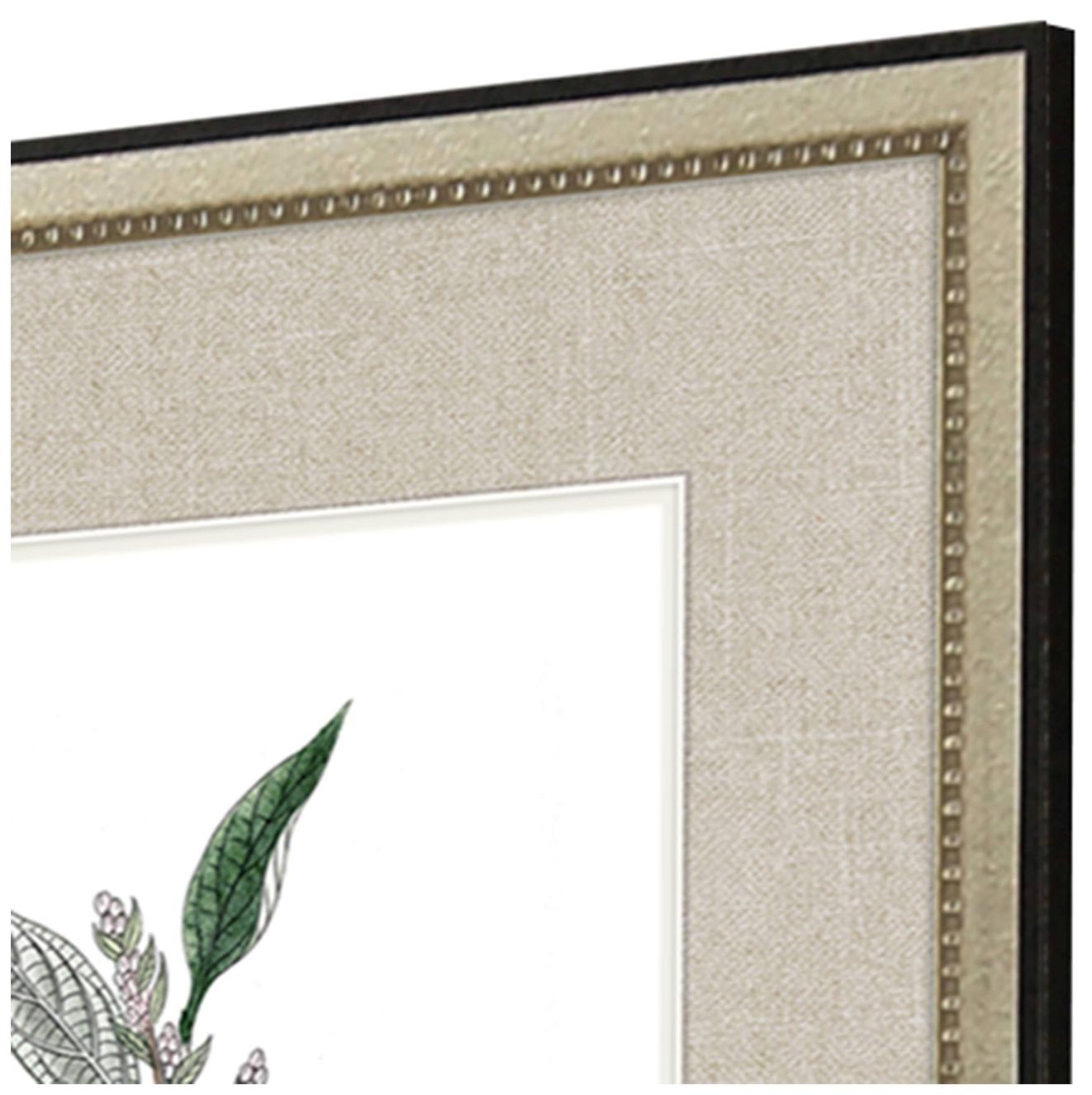 Image 3 White Flowers 20"W x 24"H Framed Art Set of 4 more views