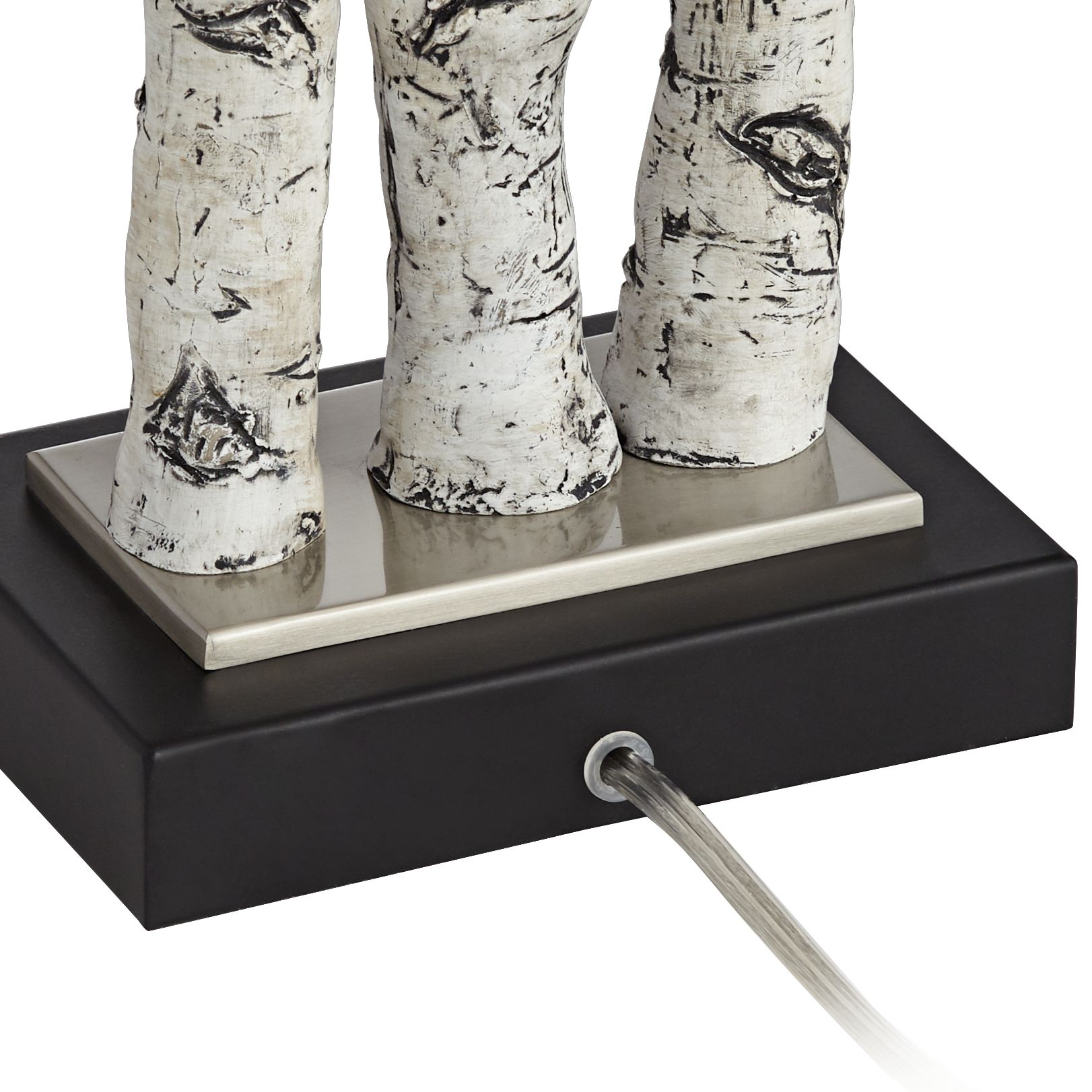 Image 7 White Forest 30 1/4" Faux Birch Tree Lamps Set of 2 more views
