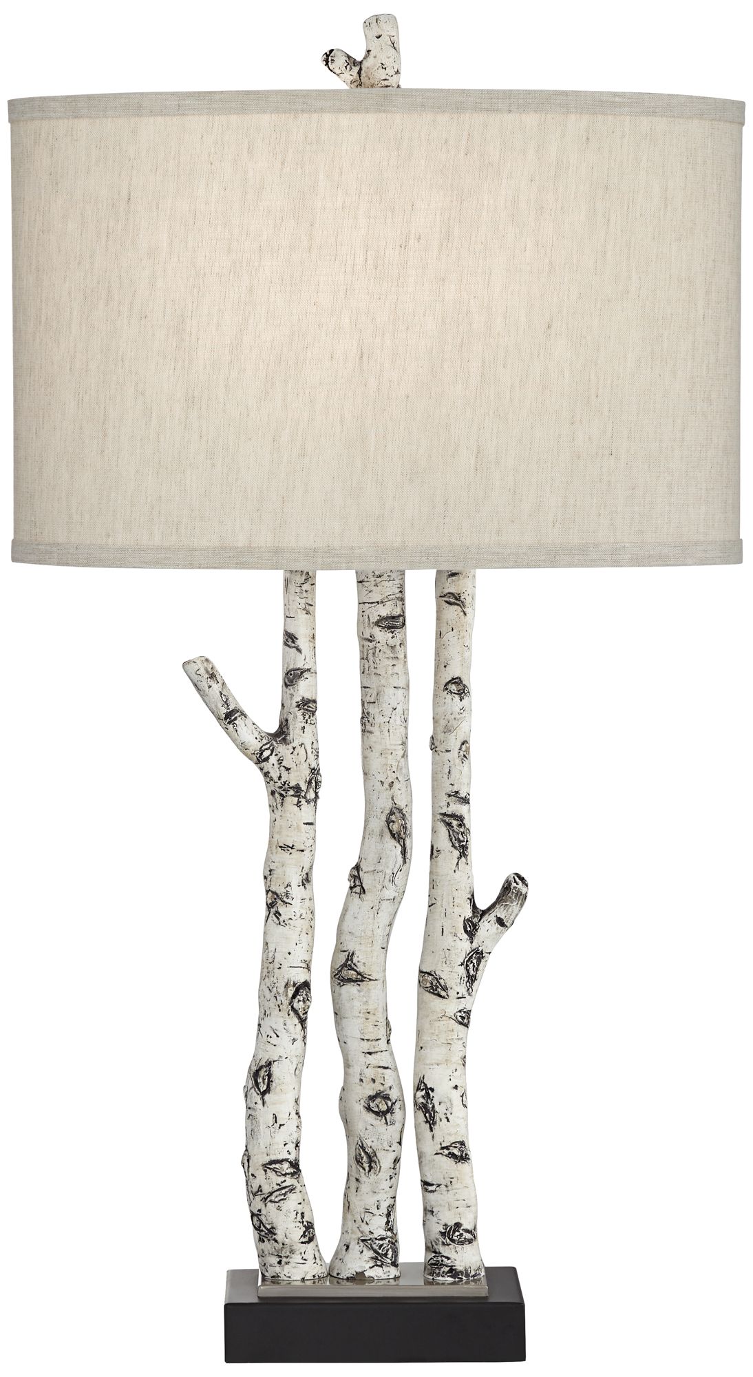 White Forest 30 1/4" Faux Birch Tree Lamps Set of 2