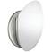 White Frosted Glass ADA Compliant Wall Sconce