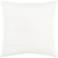 White Geometric 20" x 20" Poly Filled Throw Pillow