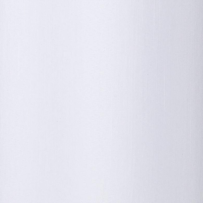 Image 2 White Hardback Drum Lamp Shade 14x14x11 (Spider) Set of 2 more views