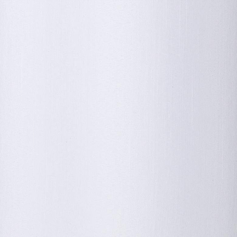 Image 2 White Hardback Drum Lamp Shade 14x14x11 (Spider) Set of 2 more views