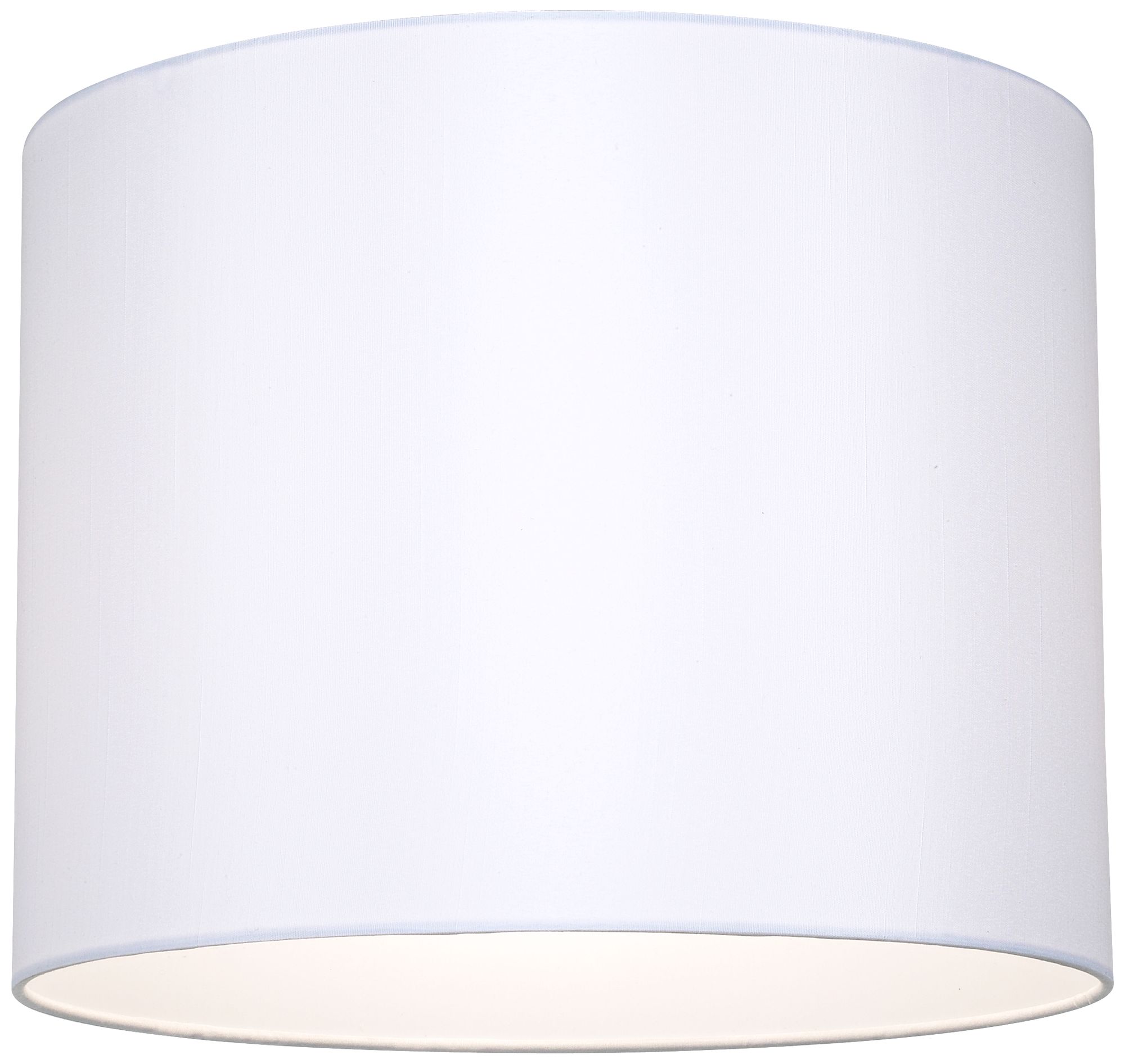 white circular lamp shade