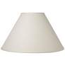 Thumbnail1 of White Linen Hardback Empire Lamp Shade 5x15x10 (Spider)