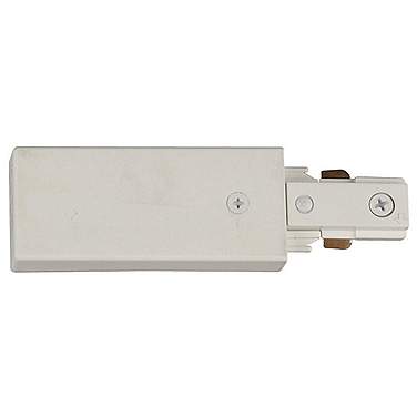 White Live End Connector for Halo Single Circuit Tracks