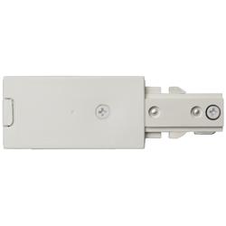 White Live End Connector for Single Circuit Tracks