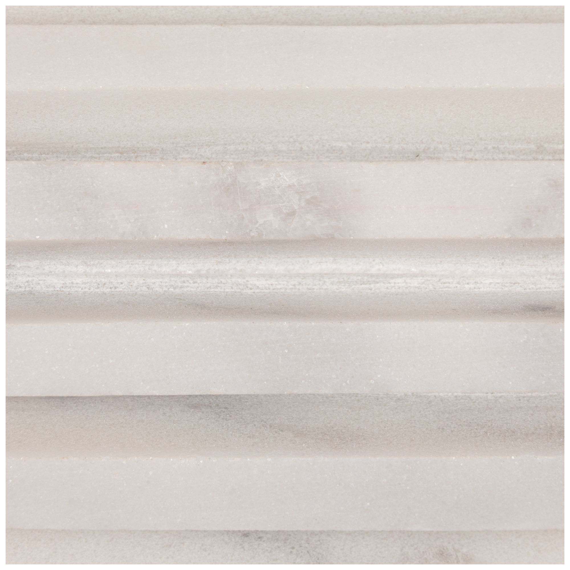 Image 4 White Marble Candleholder, 4.5-Inch Round more views