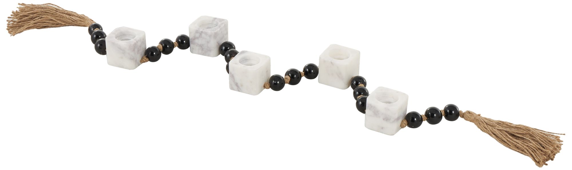 Image 5 White Marble Traditional Candle Holder, more views