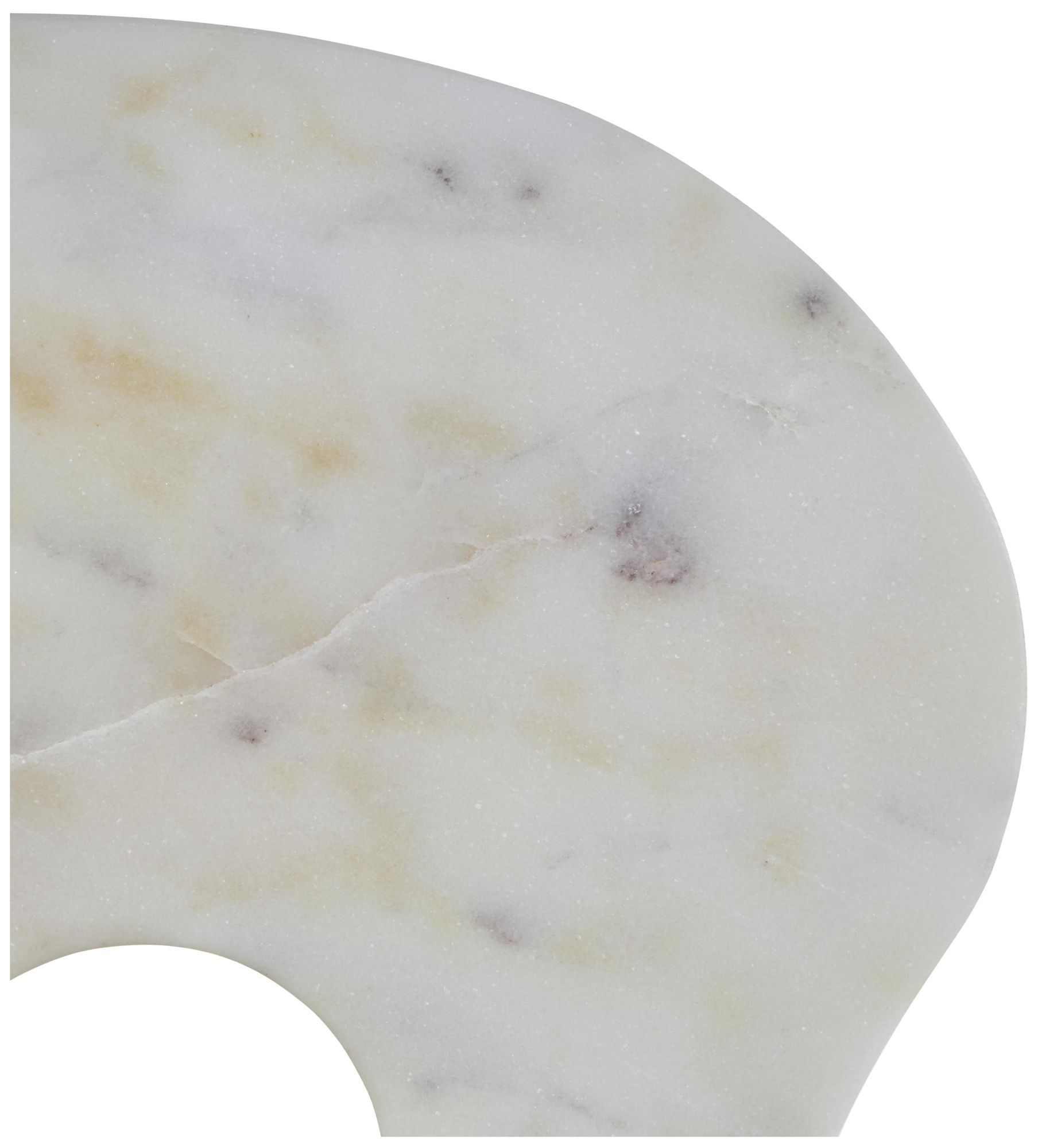 Image 4 White Marble Traditional Sculpture, S/2 8", 7"W more views