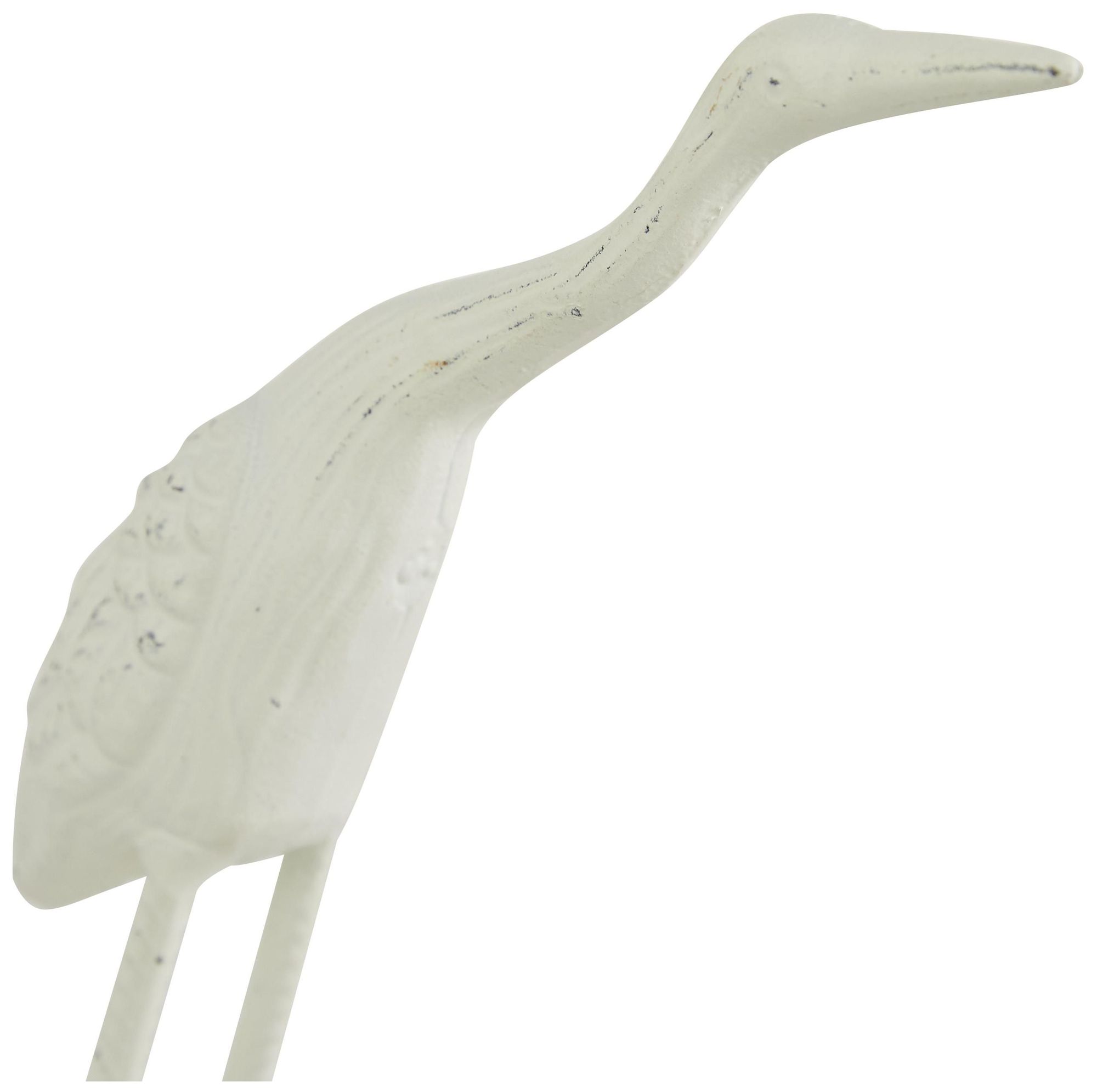 Image 2 White Metal Coastal Sculpture, S/2 10", 12"H more views