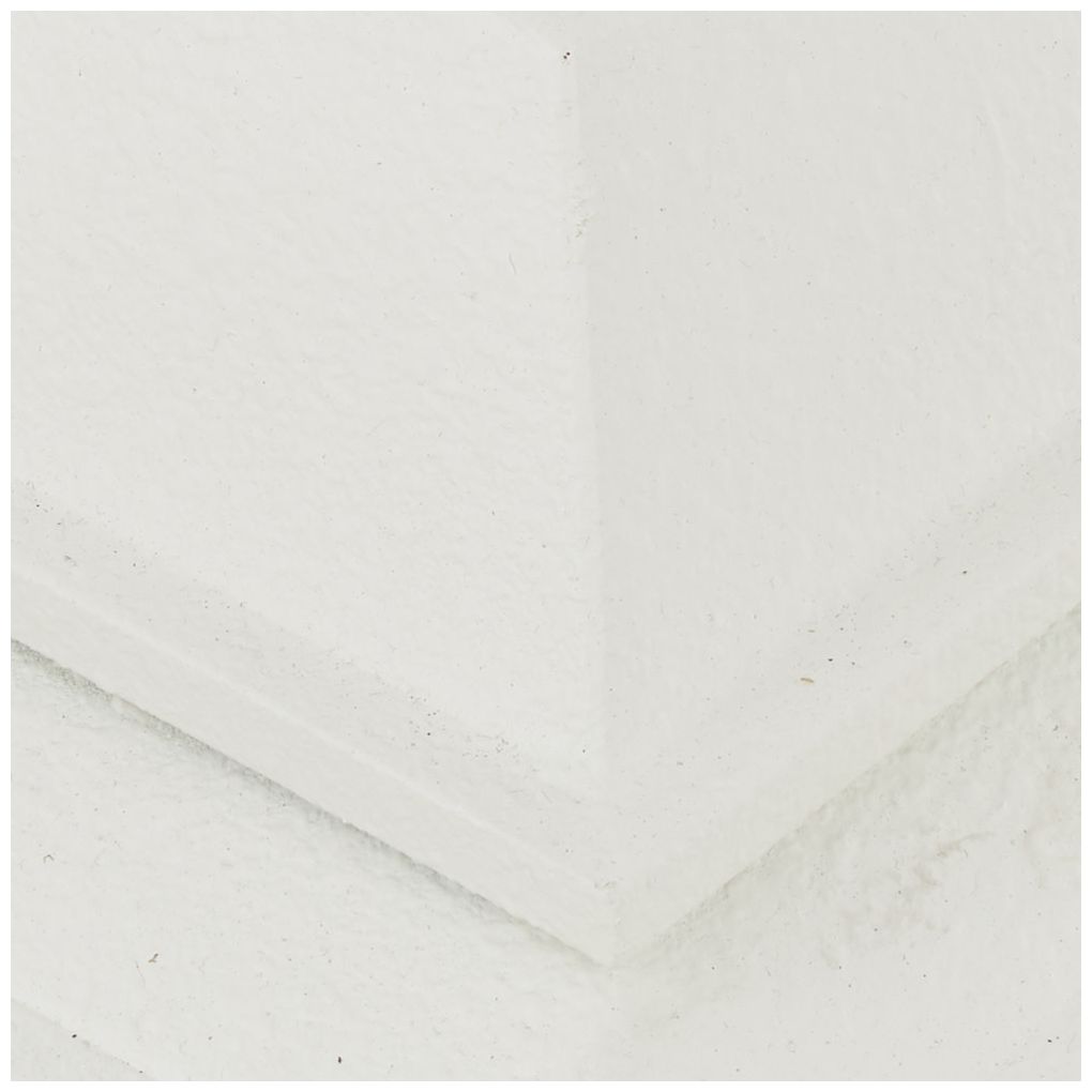 White Metal Modern Candelabra, 16" x 16" x 52"