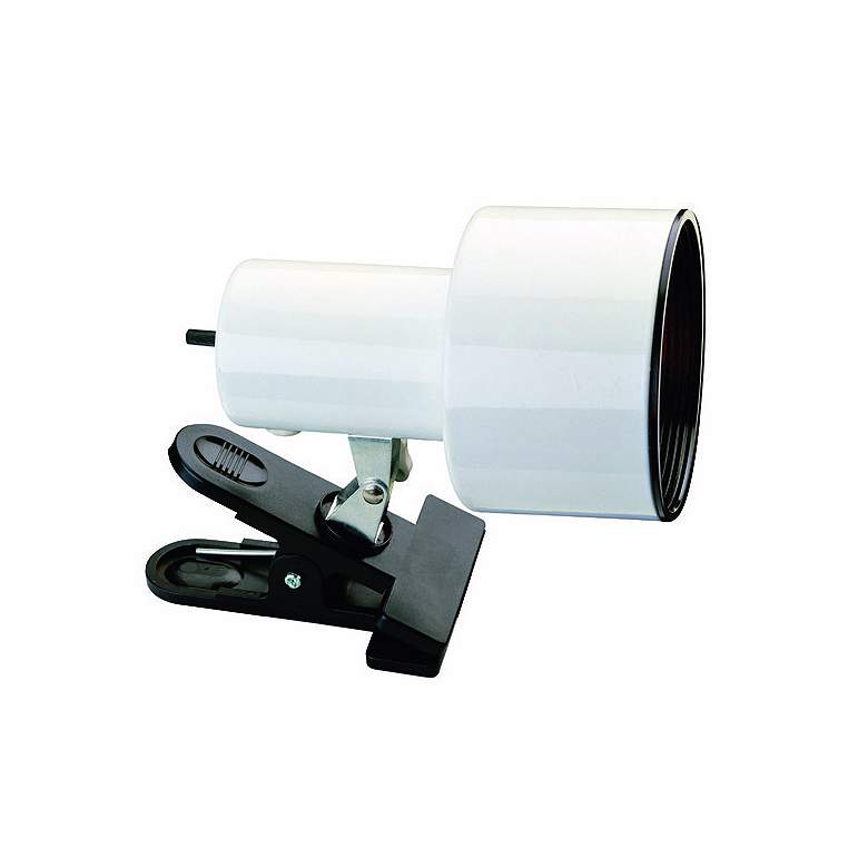 Image 1 White Mini Accent 6" High Clip-On Light