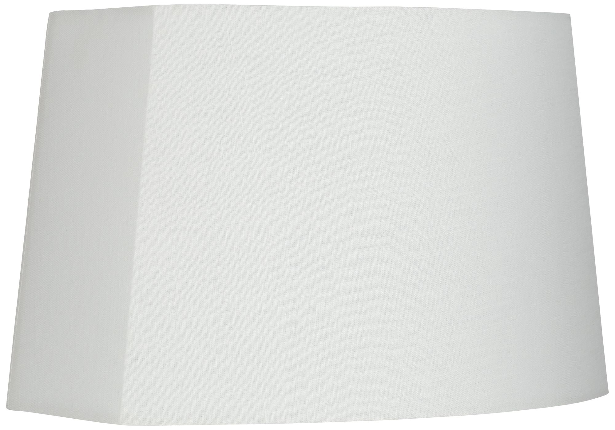 oval lampshade white