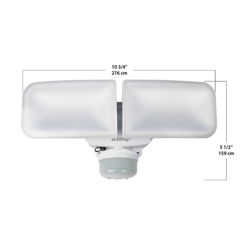 Image 6 White Motion Sensor AI Smart LED Solar Area Light more views