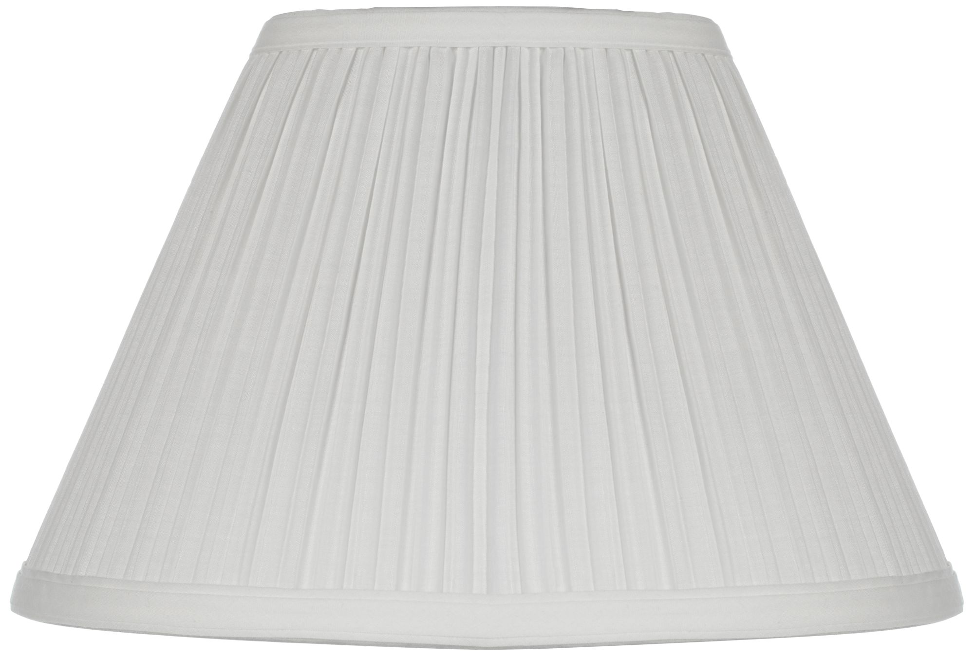 Brentwood Ivory Table Lamp Clip Shade 6X12x8.5 Clip-On 