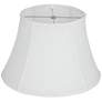 White Oval Lamp Shade 7/9x13/15x10.5x10 (Spider)