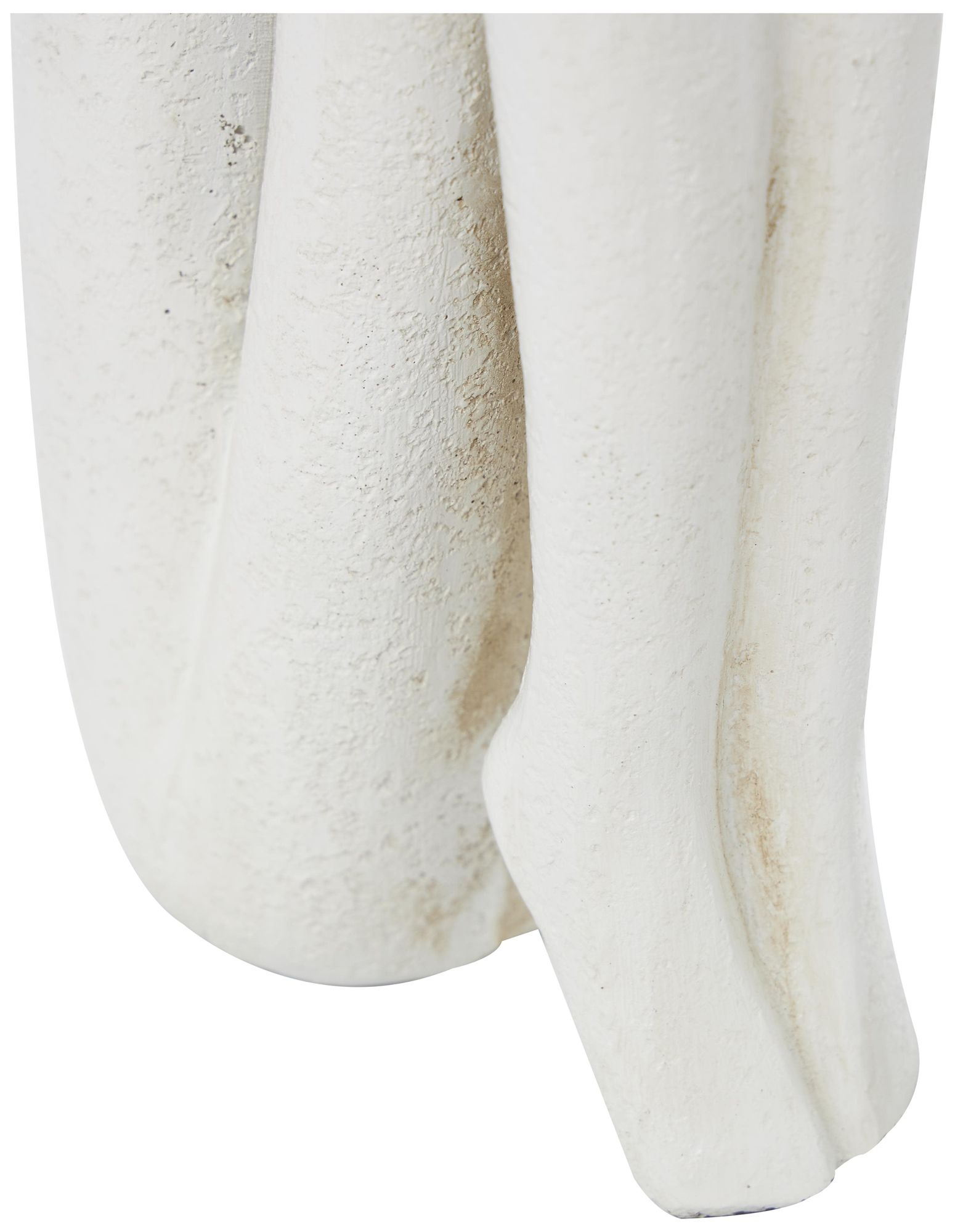 Image 3 White Polystone Contemporary Bookends, S/2 4"W, 9"H more views