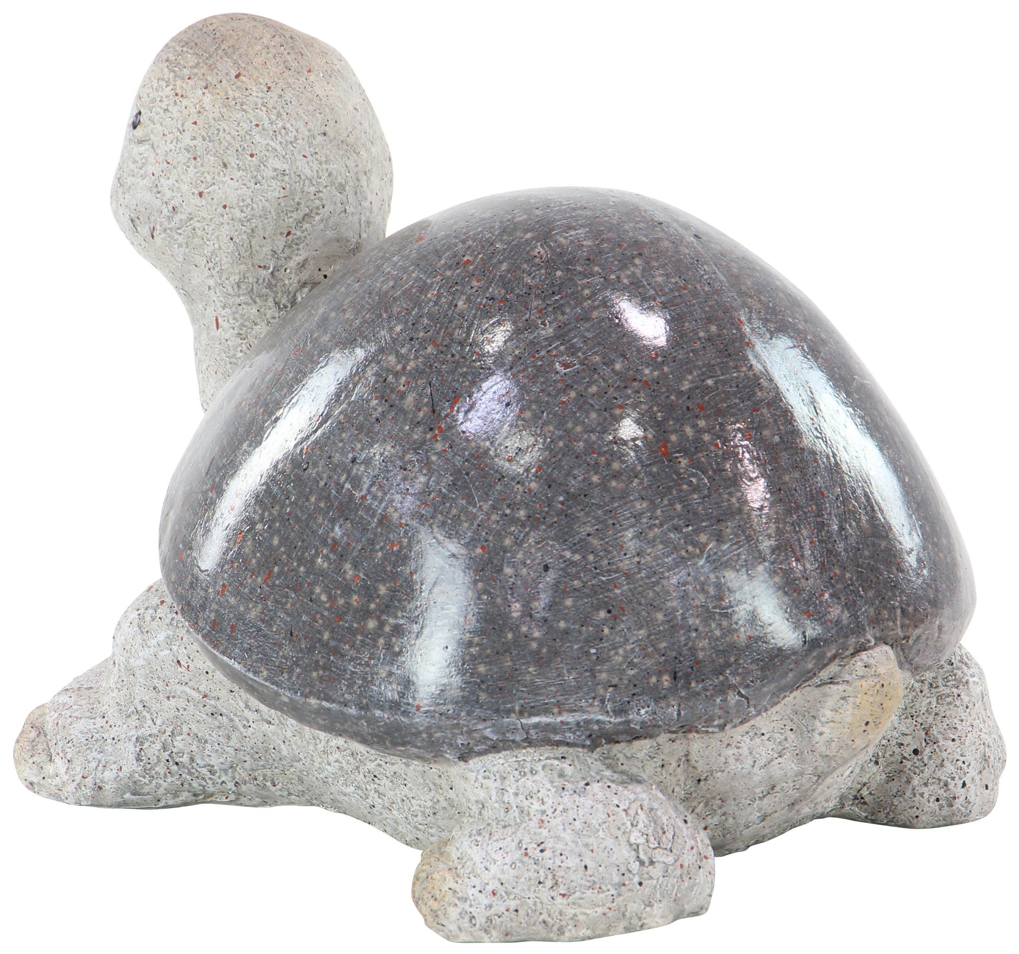 Image 5 White Polystone Country Garden Sculpture, 13" x 12" x 10" more views