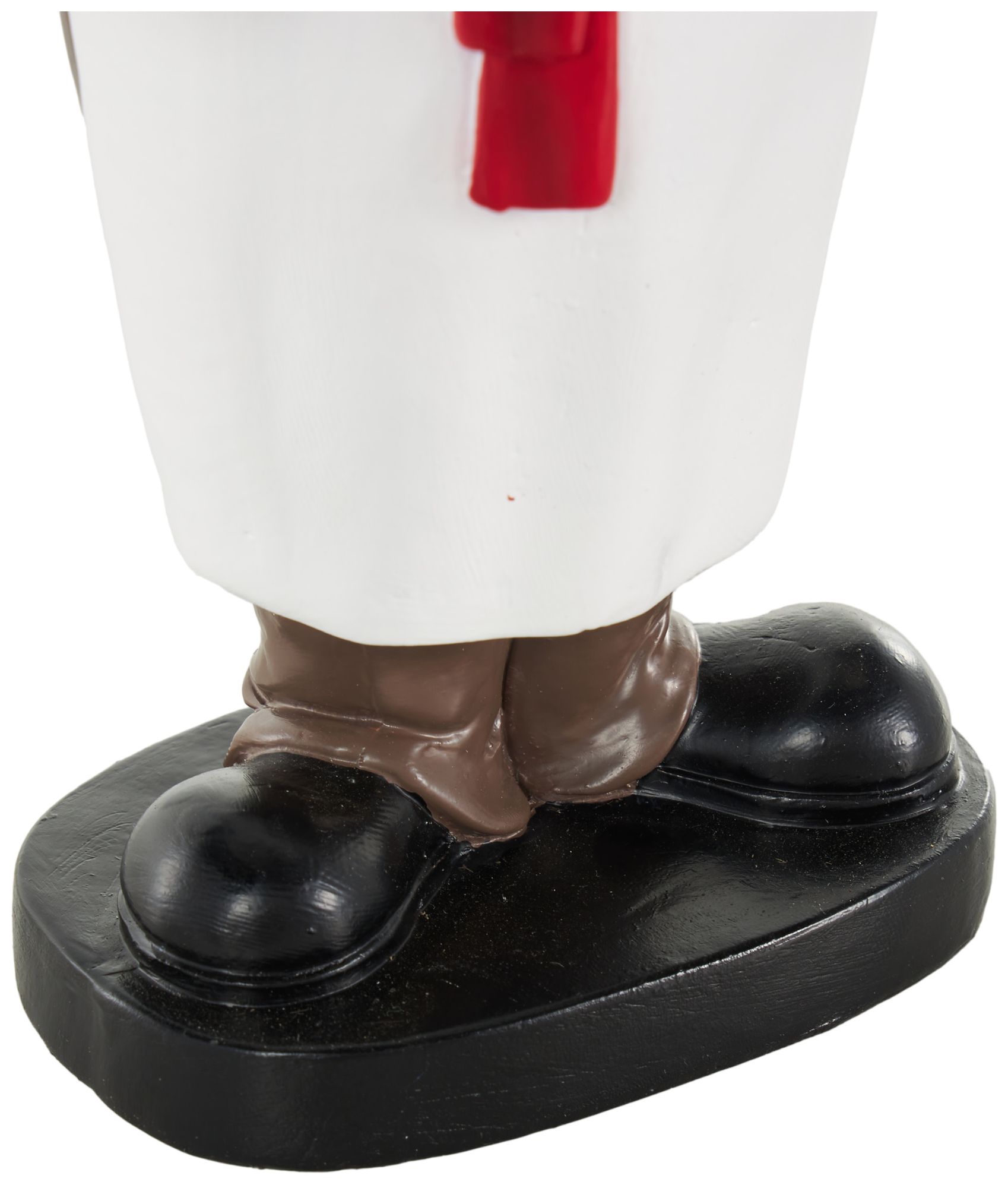 Image 3 White Polystone Modern Salt and Pepper Shaker Holder, 6" x 4" x 11" more views