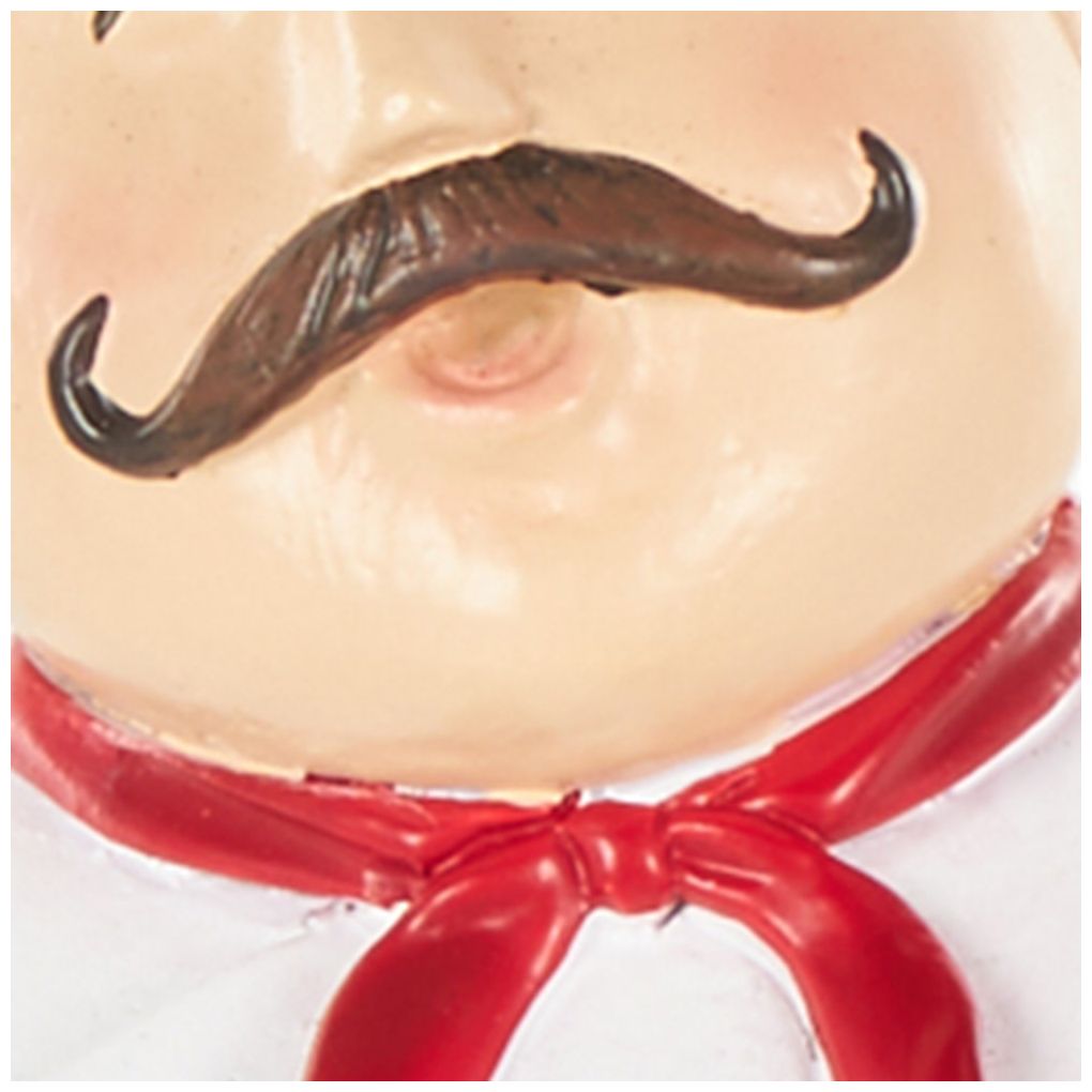 White Polystone Modern Salt and Pepper Shaker Holder, 6" x 4" x 11"