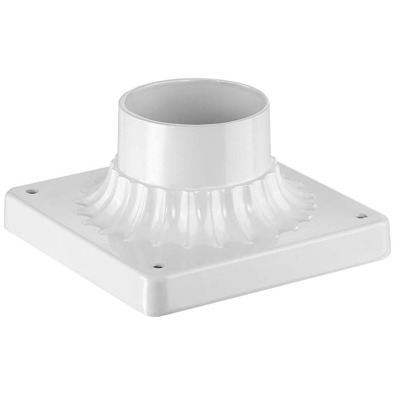 Image 1 White Post Mount Adapter