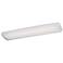 White Puff 51 1/4" Long Ceiling Light