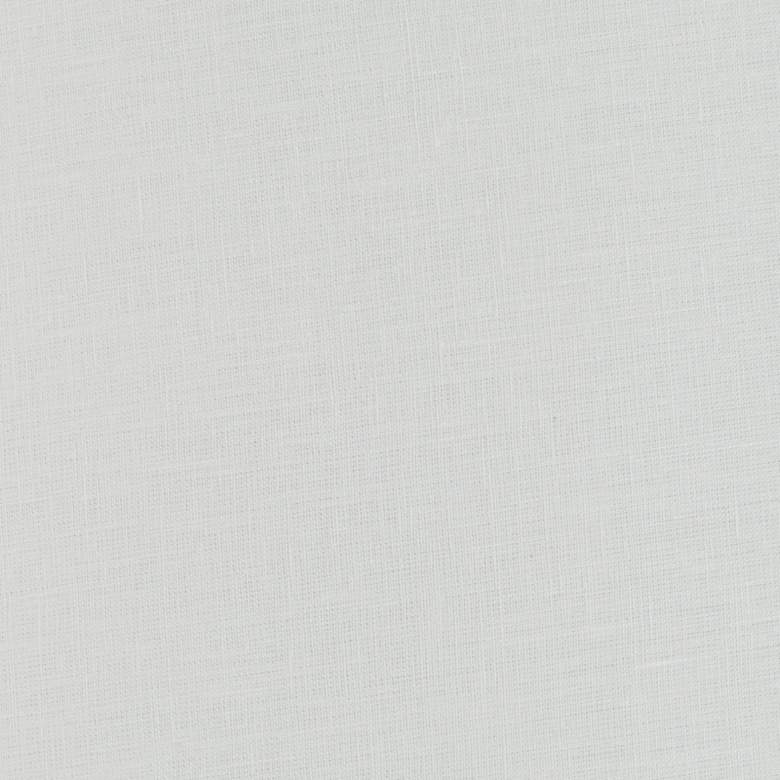 Image 2 White Set of 2 Oval Lamp Shades 10/12.5x11/15x10 (Spider) more views