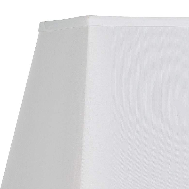 Image 2 White Set of 2 Rectangular Shades 14/6x18/12x12 (Spider) more views