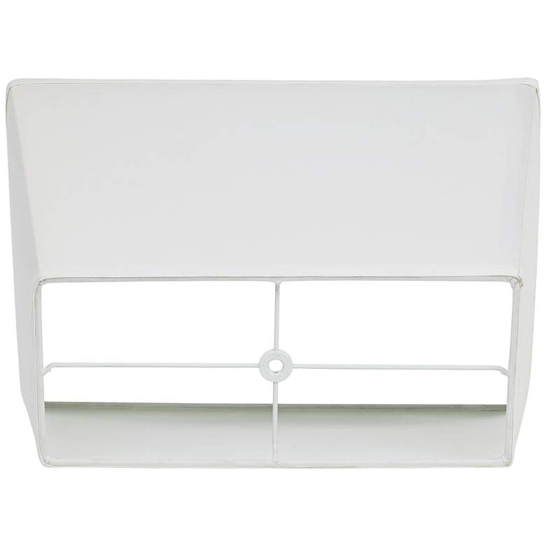 Image 5 White Set of 2 Rectangular Shades 14/6x18/12x12 (Spider) more views