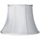 White Silk Modified Bell Shade 10.5x17x12.5 (Spider)