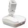 White Single Head Battery Operated Swivel Spot Light With Remote Control