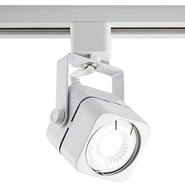 White Square 6.5 Watt LED Bullet Head for Halo Track System
