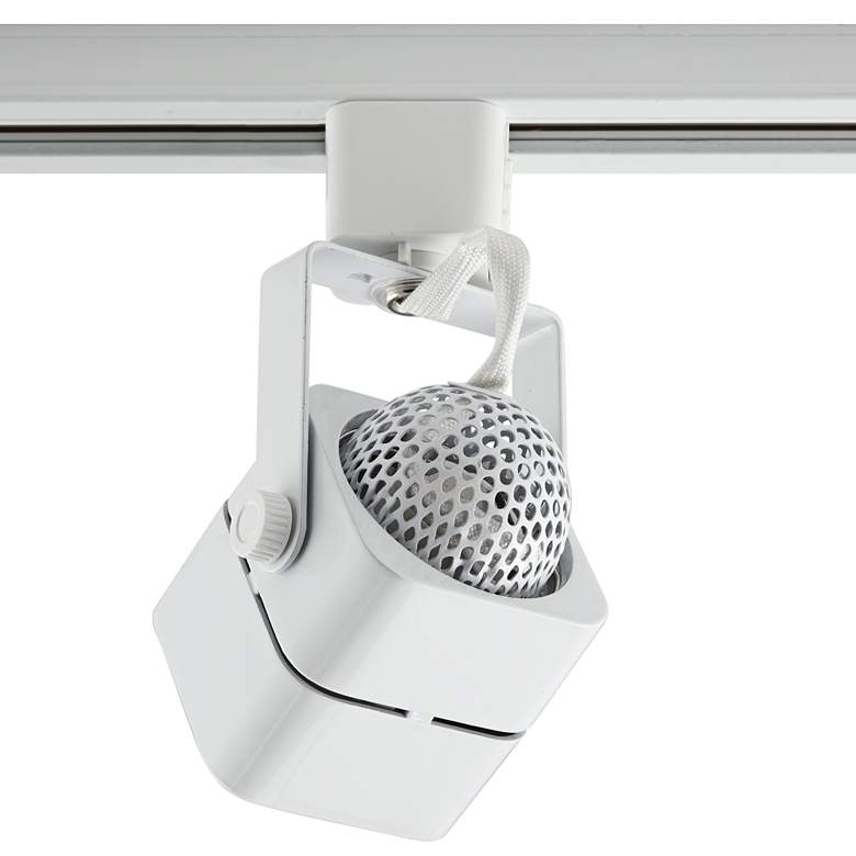 Image 6 White Square 6.5 Watt LED Bullet Head for Juno Track System more views