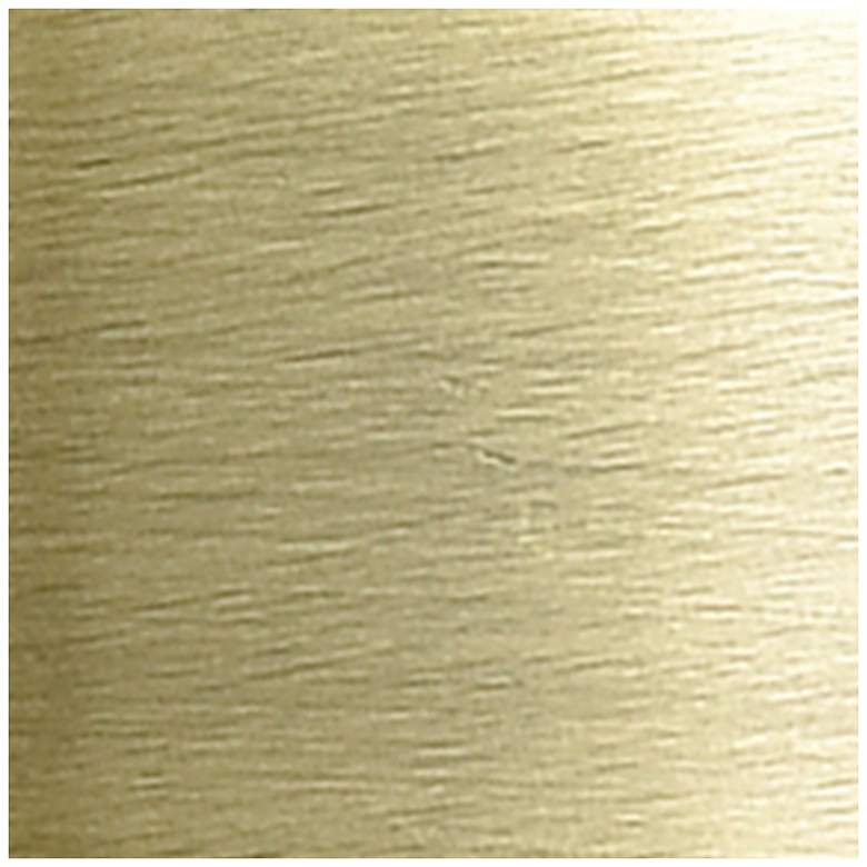 Image 3 White Venetian 12"H 4-Light Brass Vanity Light w/ White Venetian Shade more views