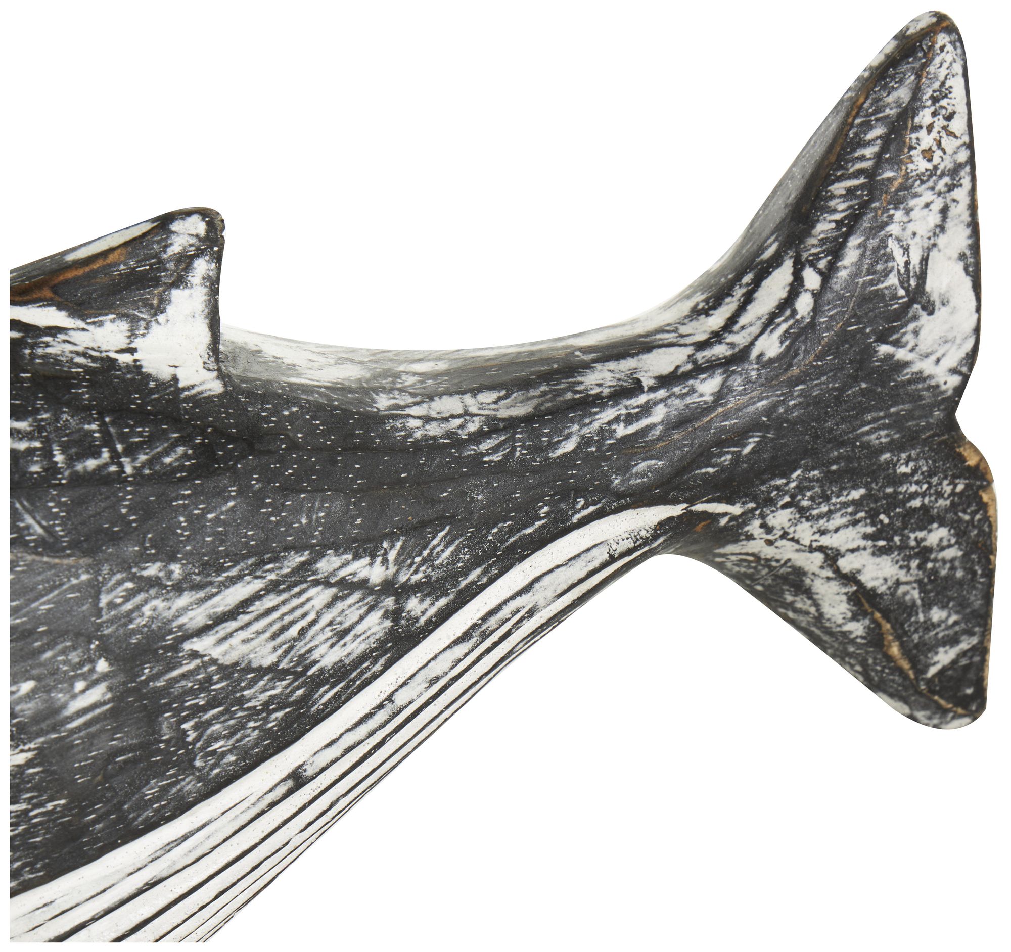 Image 3 White Wood Coastal Sculpture, S/2 13", 11"W more views