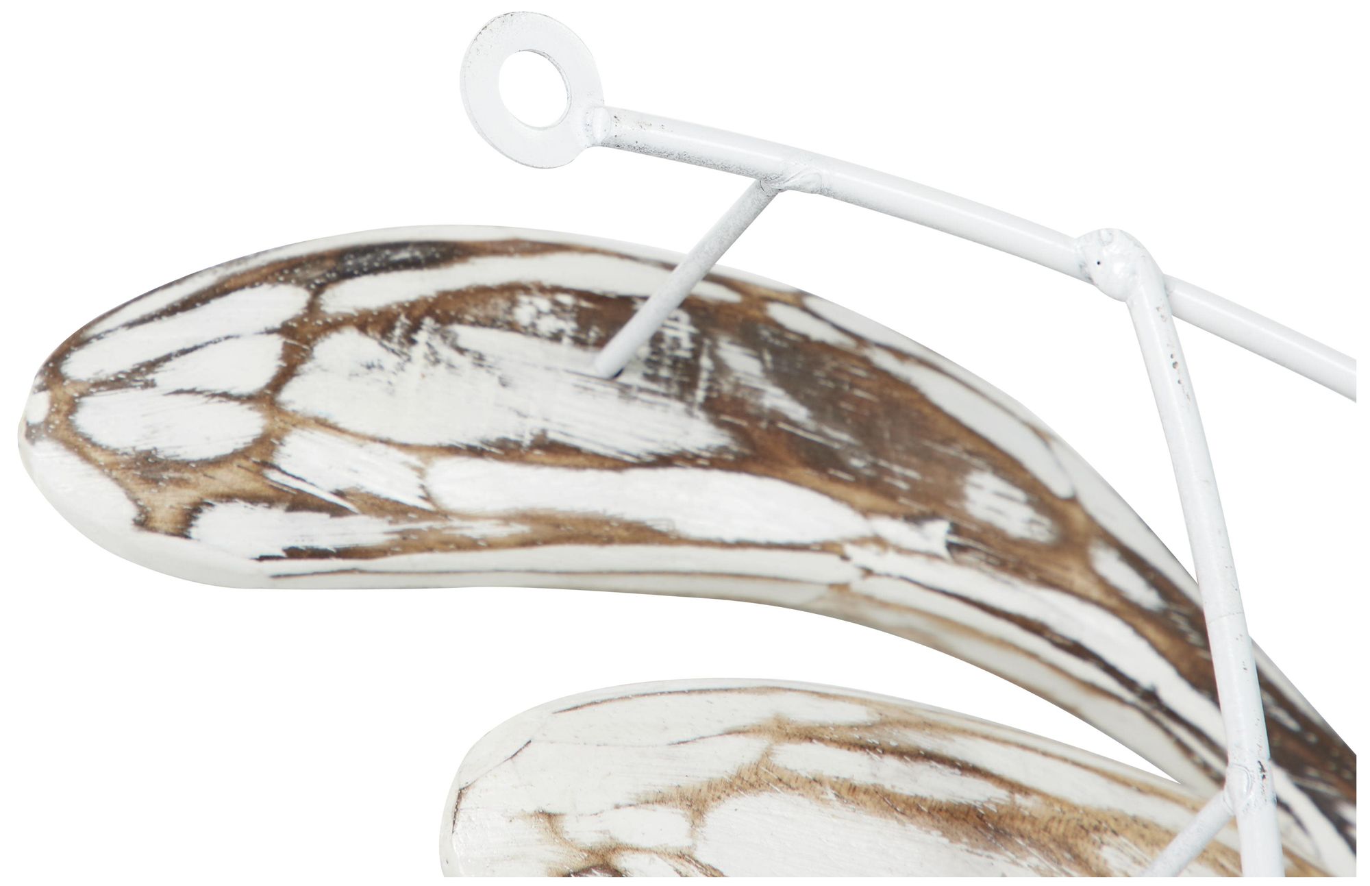 Image 5 White Wood Coastal Wall Decor, 28" x 5" x 32" more views